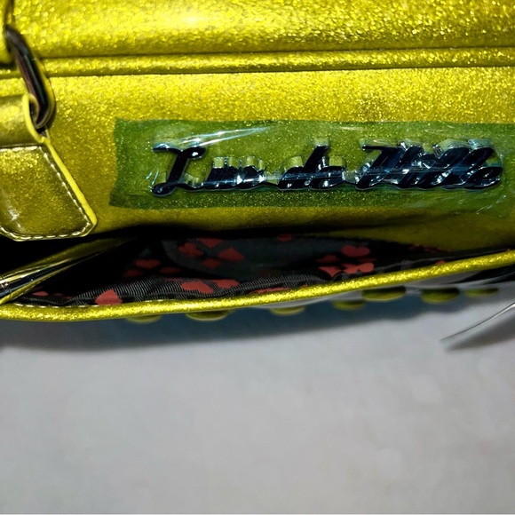 Lux de Ville Cosmic Chartreuse Sparkle Purse - Picture 8 of 15